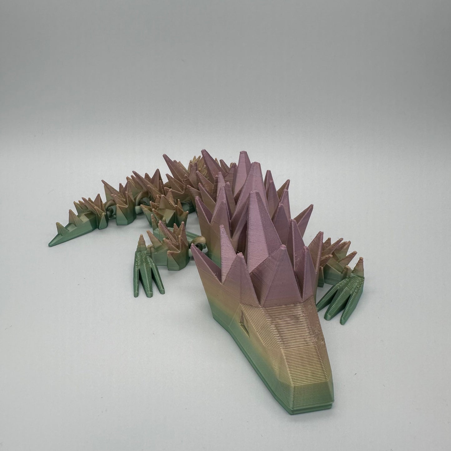 Articulated Crystal Lizard - 3D Printed